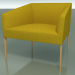 3d model Armchair 2710 (70 cm, Natural oak) - preview