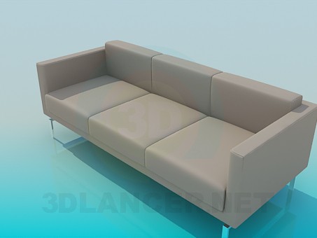 3D Modell Sofa - Vorschau