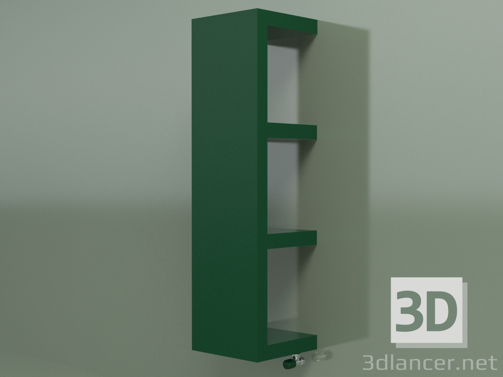 3d model Radiator QUADRAQUA (1116x300, Woodland green - RAL 6005) - preview