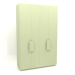 3d model Wardrobe MW 04 paint (option 2, 1830x650x2850, light green) - preview