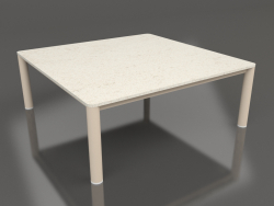 Table basse 94×94 (Sable, DEKTON Danae)