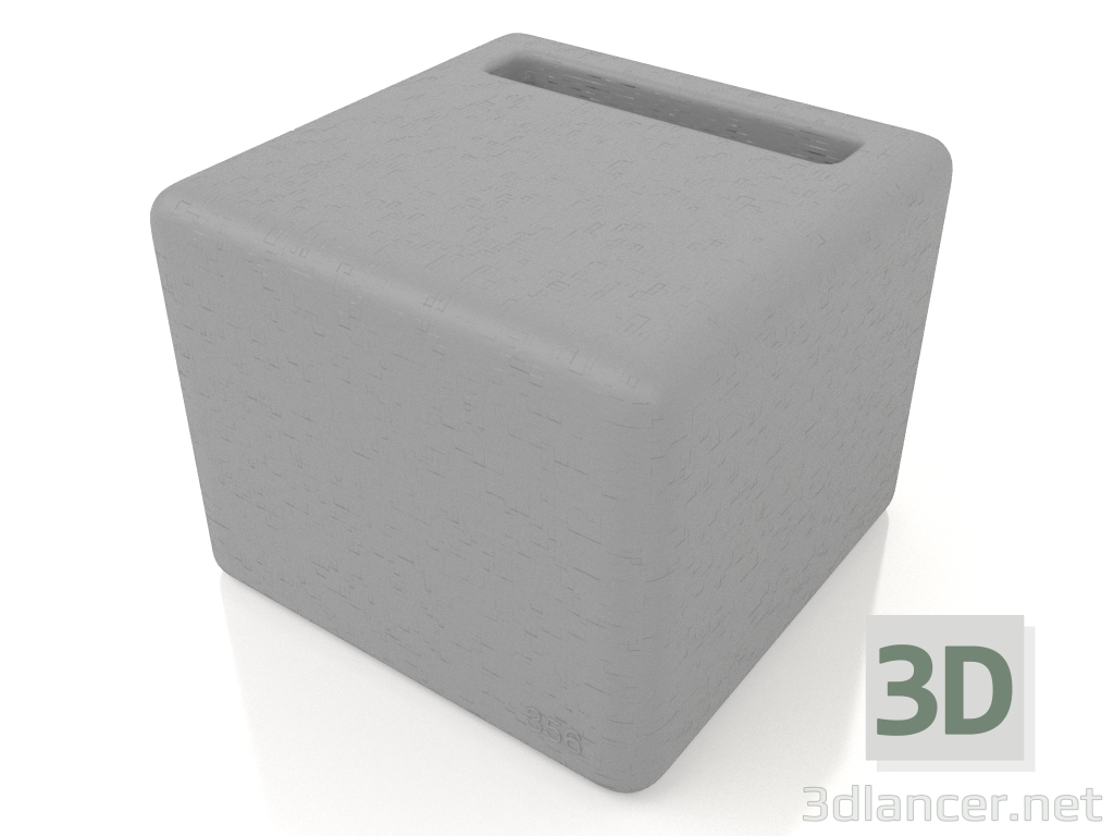 Modelo 3d Banqueta (Antracite) - preview