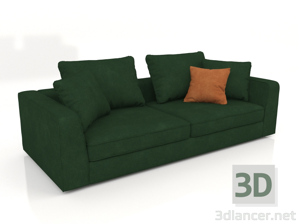 3D modeli Cartier kanepe 2 (Salvodor 7) - önizleme