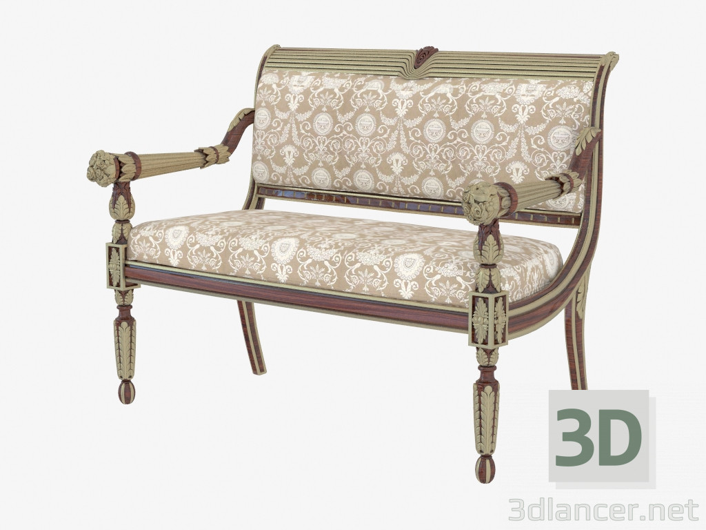 3d model Sofa (1422) - preview