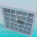 3d model Bookcase - preview