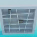 3d model Bookcase - preview