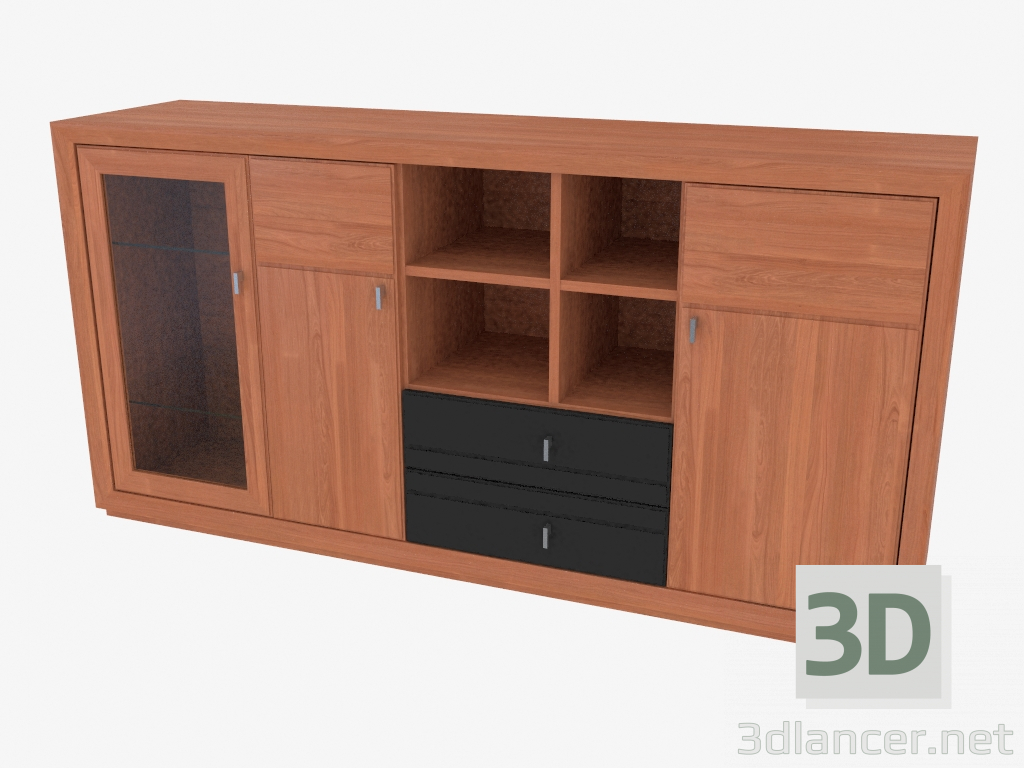 3D Modell Buffet (7460-08) - Vorschau