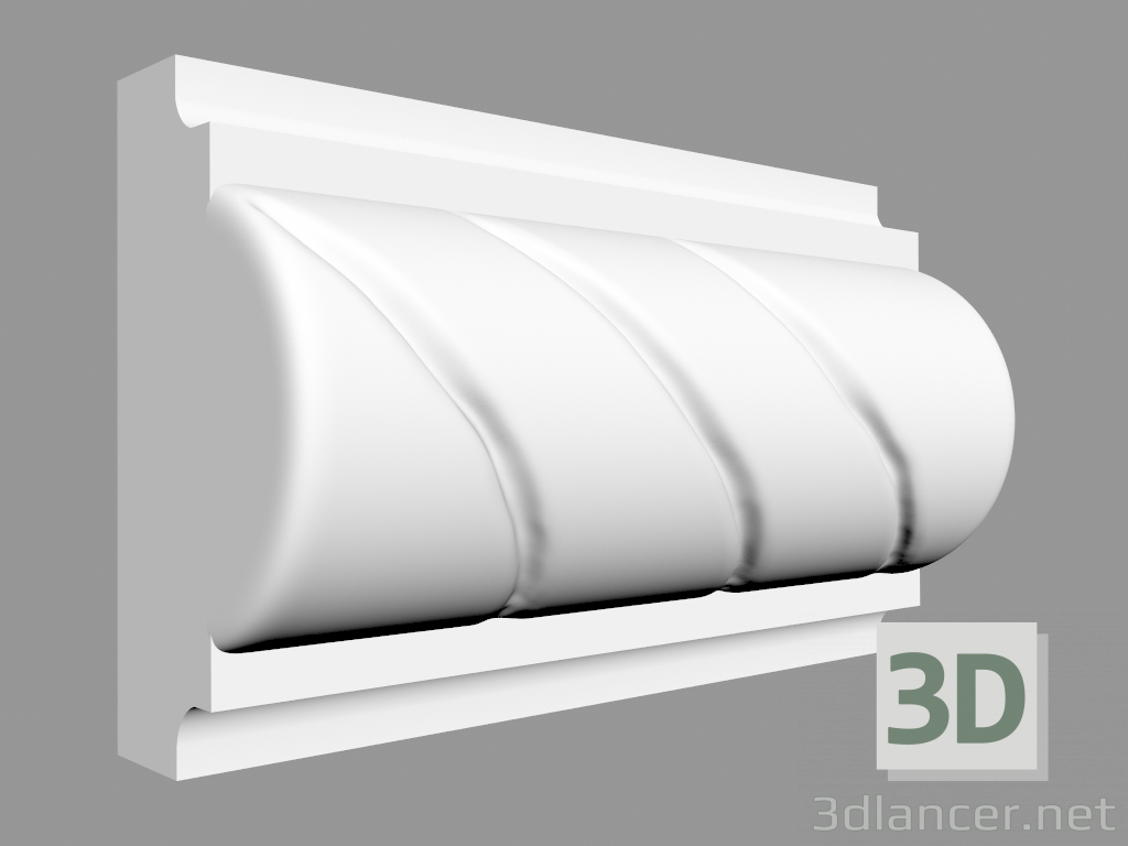 3d модель Молдинг PX131 (4 x 1.9 cm) – превью