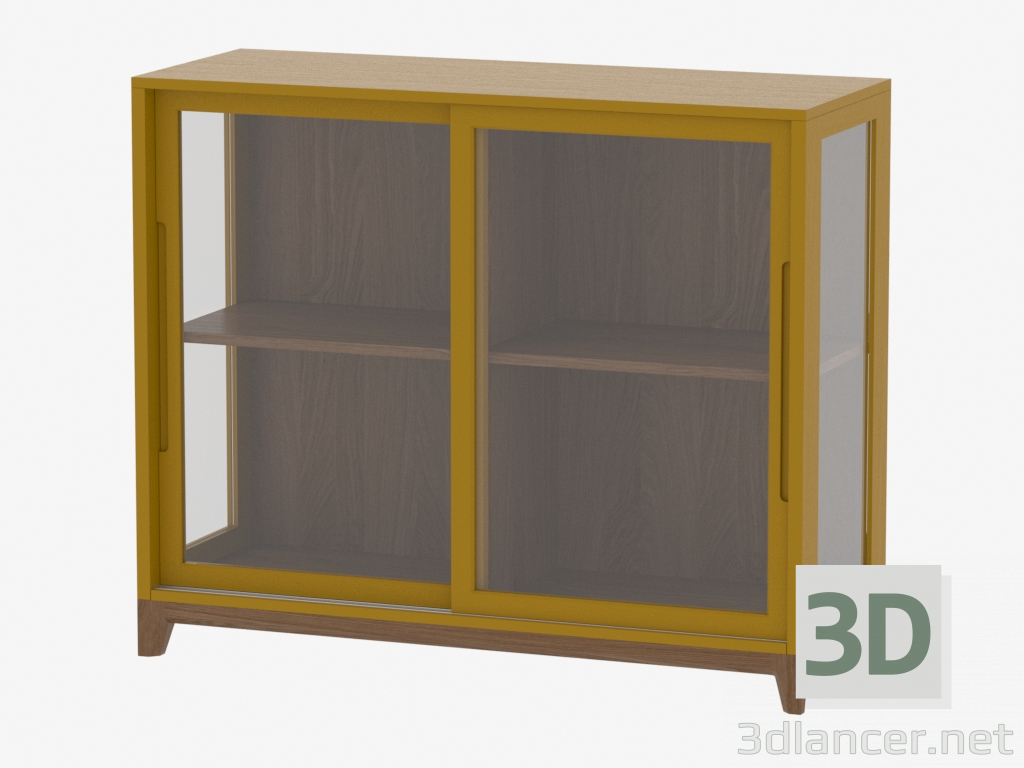 modèle 3D Vitrine basse CASE (IDC027101003) - preview