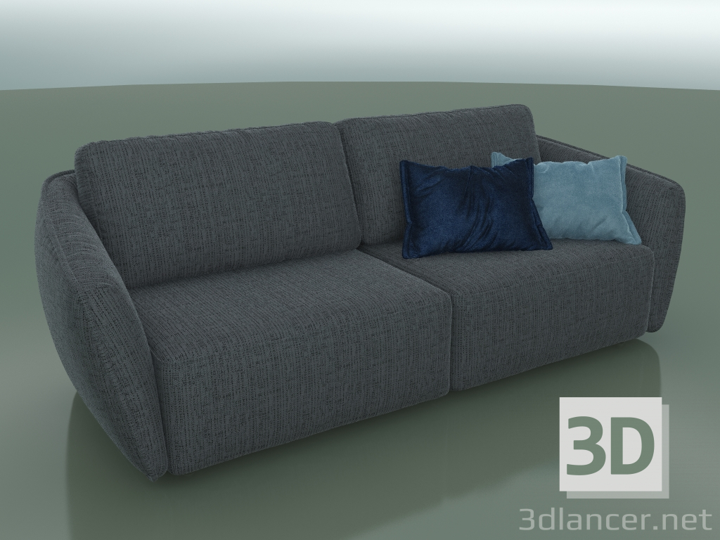 3D modeli Doğrudan kanepe Ay (2480 x 1100 x 770, 248MOO-110) - önizleme