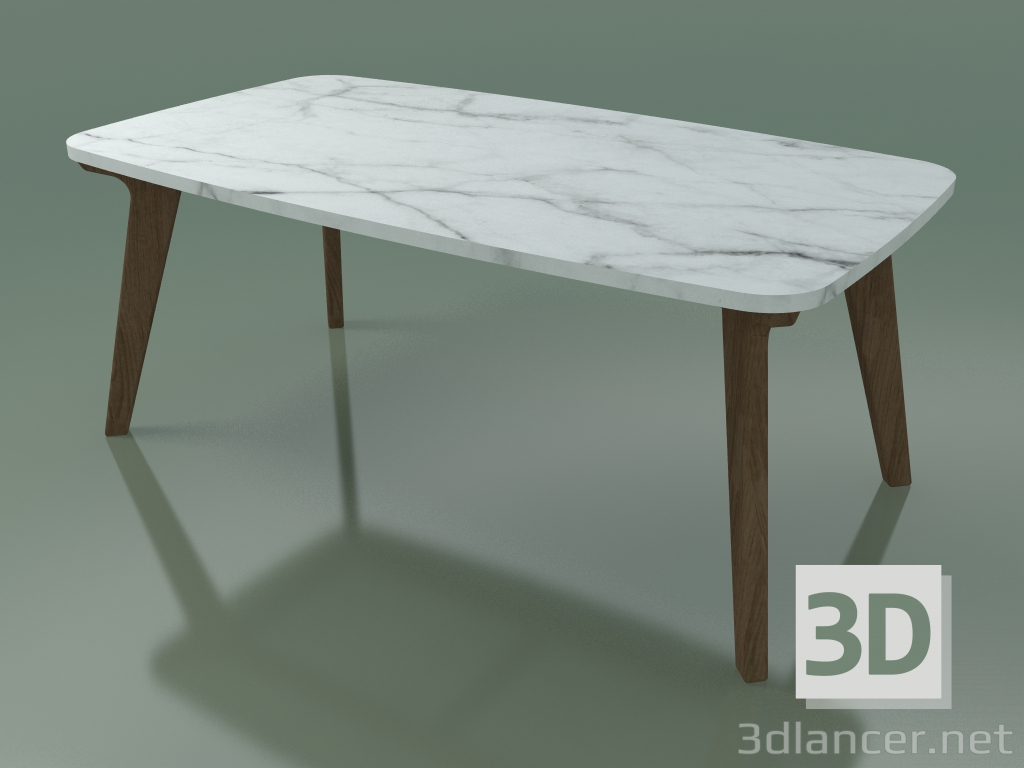 Modelo 3d Mesa de jantar (234, Mármore, Natural) - preview