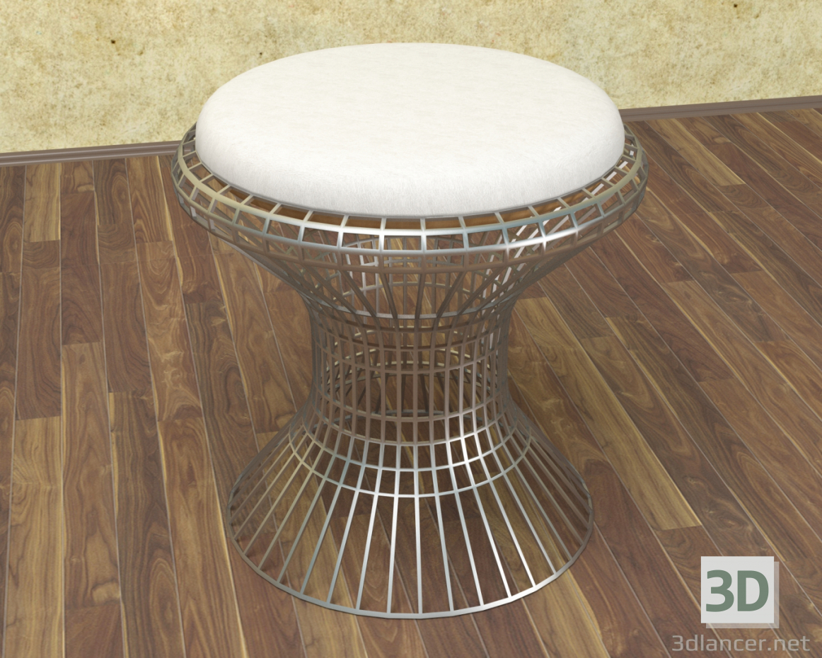 Taburete 3D modelo Compro - render