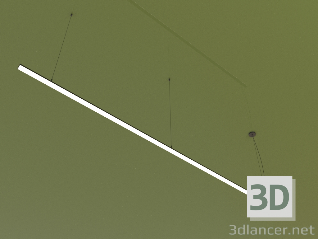 3D Modell Beleuchtungskörper LINEAR PO2526 (2250 mm) - Vorschau