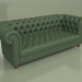 3D Modell Sofa Chester 3-Sitzer - Vorschau