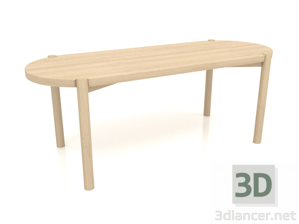 modèle 3D Table basse JT 053 (extrémité droite) (1200x466x454, bois blanc) - preview