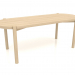 3d model Coffee table JT 053 (straight end) (1200x466x454, wood white) - preview