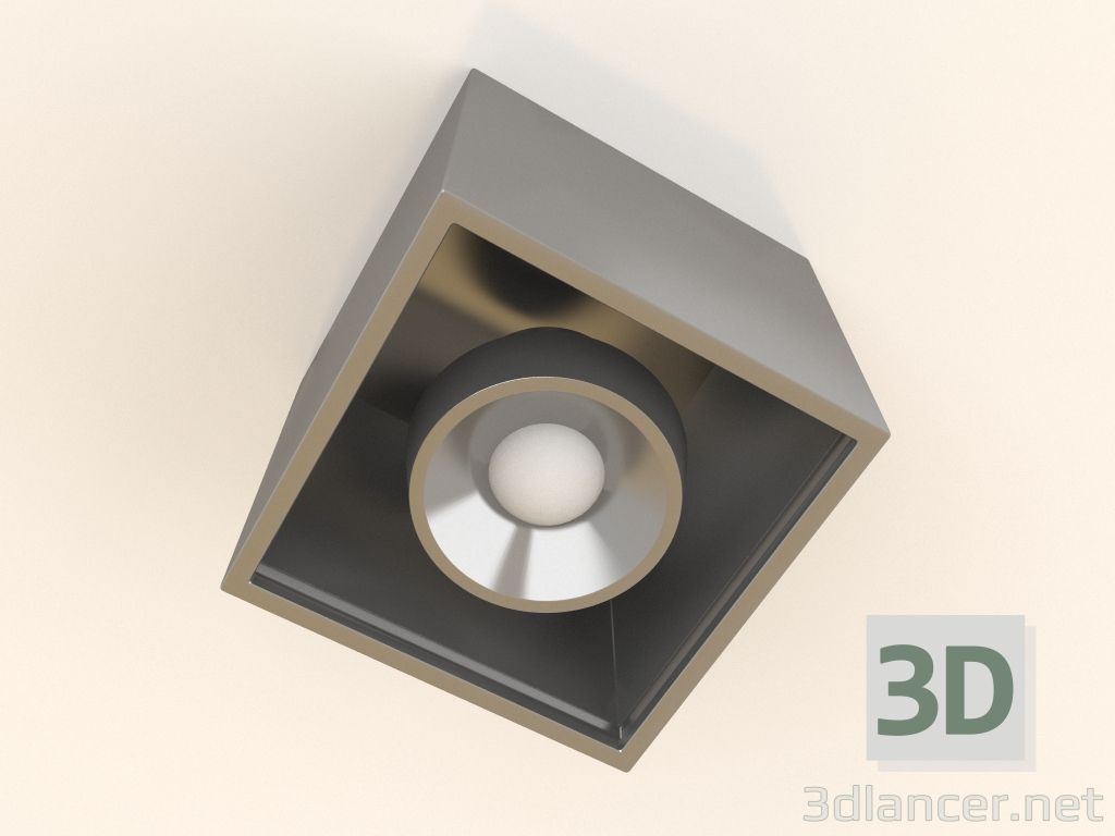 modello 3D Faretto Mbox L11 - anteprima