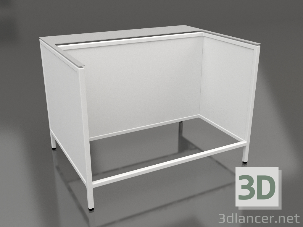 3D modeli Ada V1 (inişli) 120 kare 2'de (gri) - önizleme