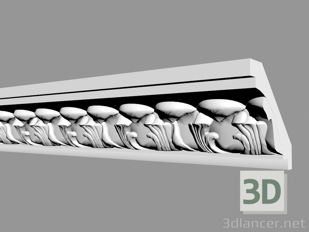 3d model Cornice C1041 - preview