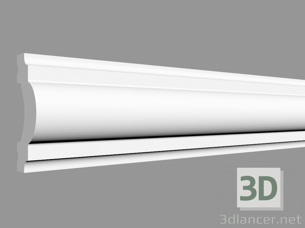 3d model Moldeado PX120 (40 x 4 x 1.9 cm) - vista previa