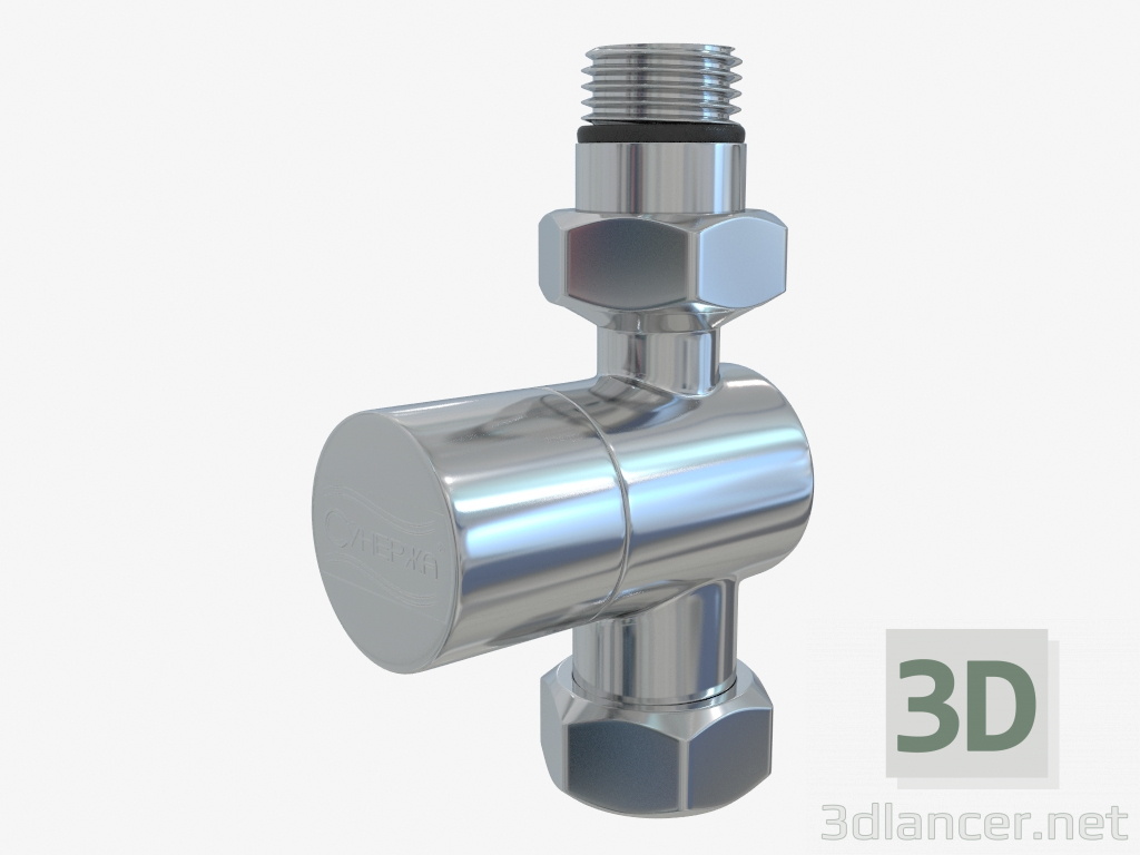 Modelo 3d Portão reto (hex) G 1/2 "HP x G 3/4" NG - preview