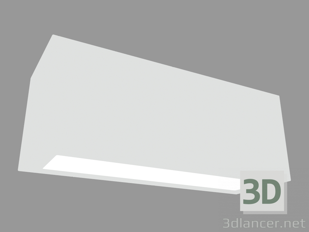 3d model Lámpara de pared MINILIFT RECTANGULAR (S5054W) - vista previa