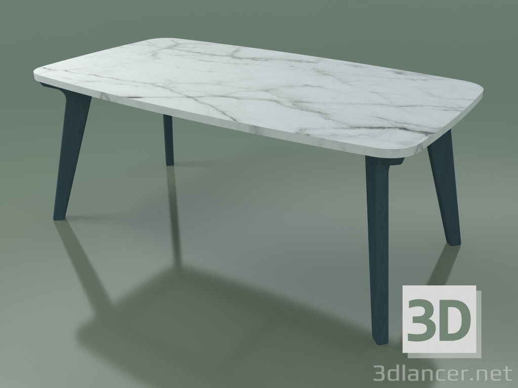 3d модель Стол обеденный (234, Marble, Blue) – превью