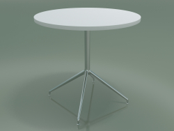 Round table 5711, 5728 (H 74 - Ø79 cm, spread out, White, LU1)