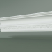 3d model Plaster cornice with ornament KV522 - preview