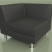 3d model Corner section Evolution (Black leather) - preview