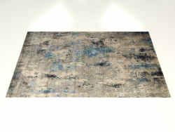 Tapis noué, design Himalaya