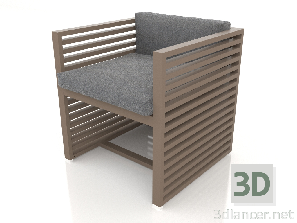 3d model Armchair (Bronze) - preview