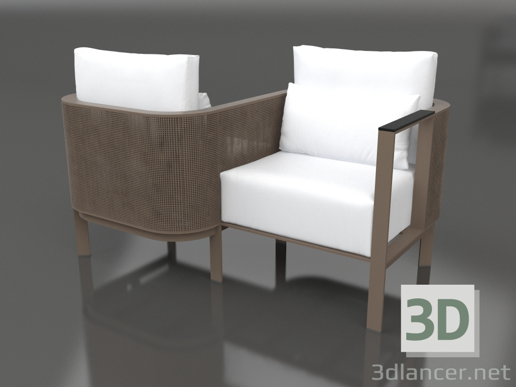 Modelo 3d Sofá Tu&Yo (Bronze) - preview