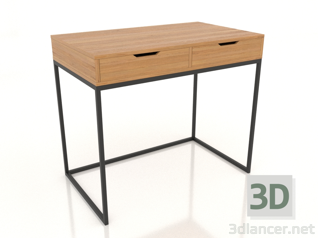 3d model Writing desk 1000x600 mm (natural oak) - preview