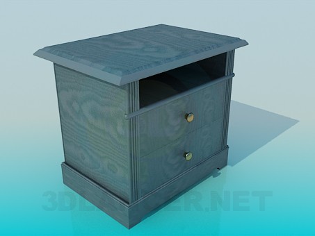 3d model Mueble con cajones - vista previa