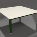 modello 3D Tavolino 94×94 (Verde bottiglia, DEKTON Danae) - anteprima