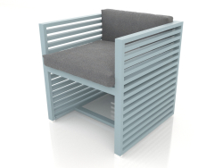 Fauteuil (Bleu gris)