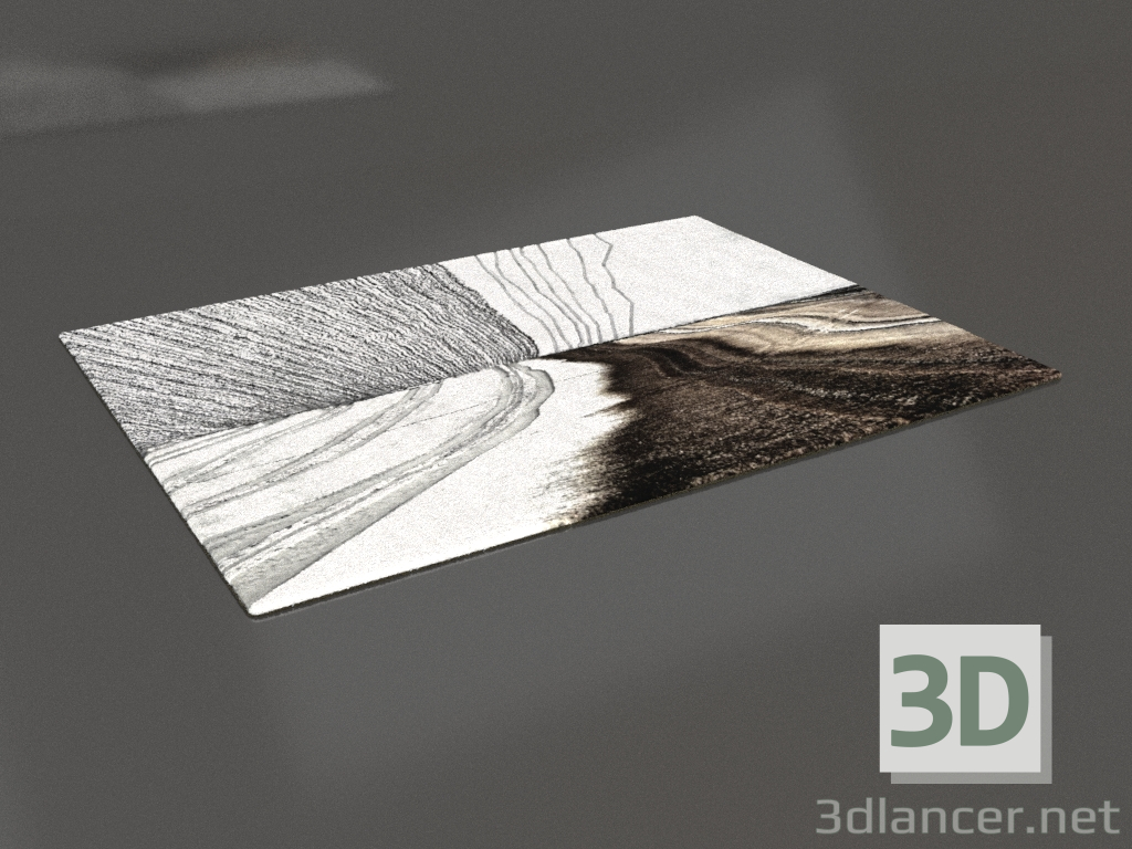 3d модель Ковер 2400х3200 мм – превью 3d модель Ковер 2400х3200 мм – превью