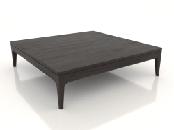Alçak sehpa FARGO 1000x1000x250 mm (wenge meşe)