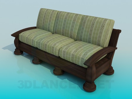 3D Modell Sofa-High-Poly - Vorschau