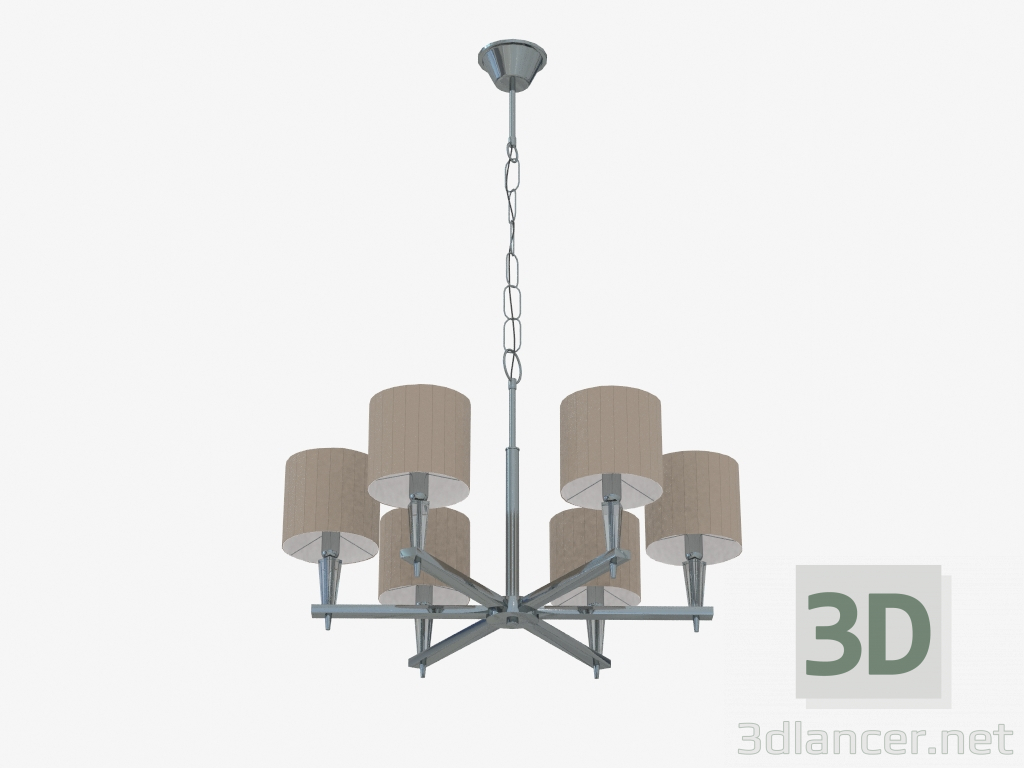 modello 3D Lampadario Inessa (460010806) - anteprima