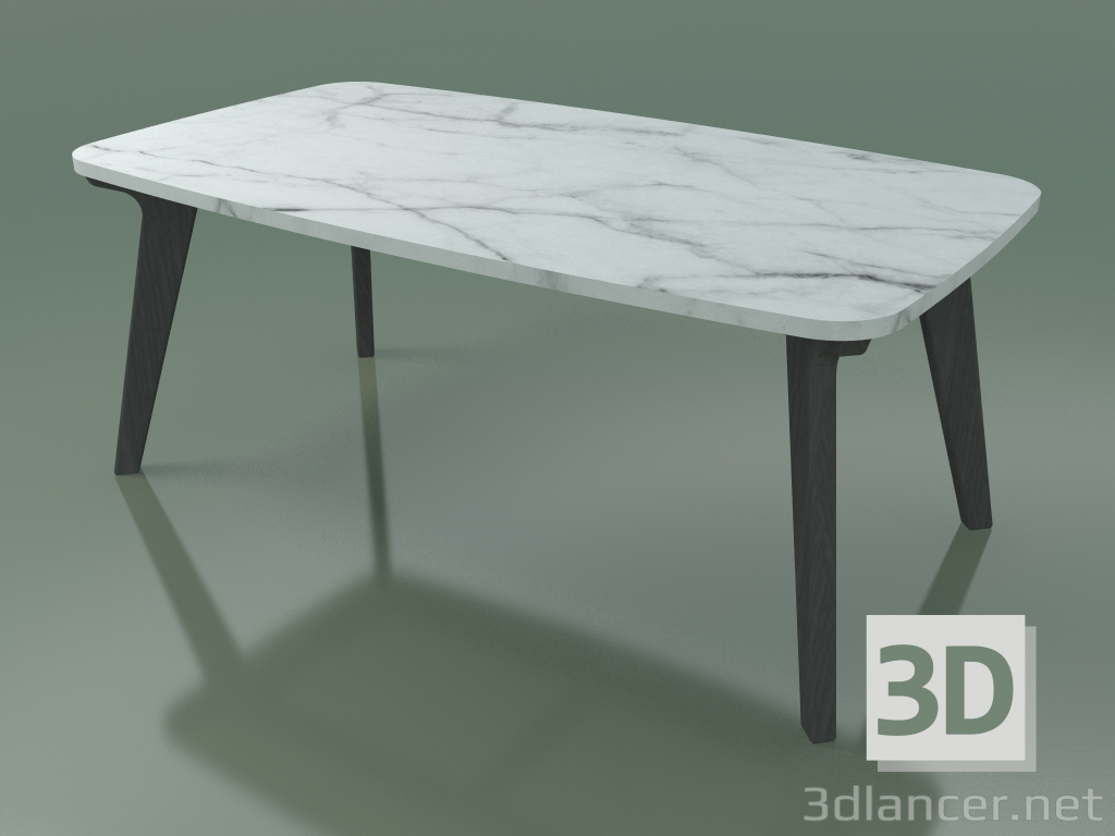 3d model Mesa de comedor (234, mármol, gris) - vista previa