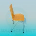 3d model Plastic chair - preview