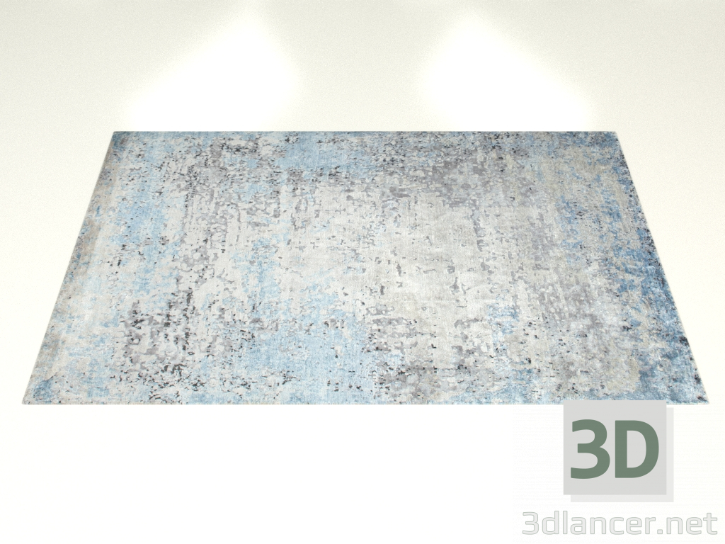 3d model Alfombra anudada, diseño Canarias - vista previa