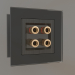 3d model Acoustic socket (bronze) - preview