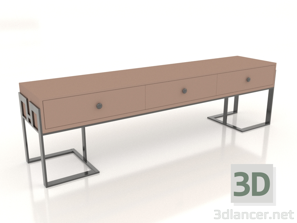 Modelo 3d Suporte para TV (Cappuccino) - preview