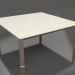 Modelo 3d Mesa de centro 94×94 (Bronze, DEKTON Danae) - preview