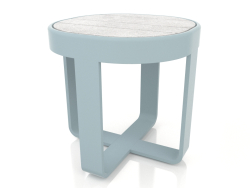 Round coffee table Ø42 (DEKTON Kreta, Blue gray)