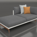 3d model Sofa module, section 2 left (Agate gray) - preview