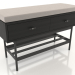 3d model Bench 1 (black RAL 9005) - preview